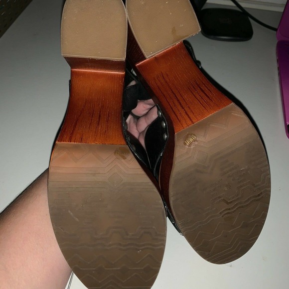 Lucky Brand Sandals Mabaz Open Toe Platform - Picture 9 of 9